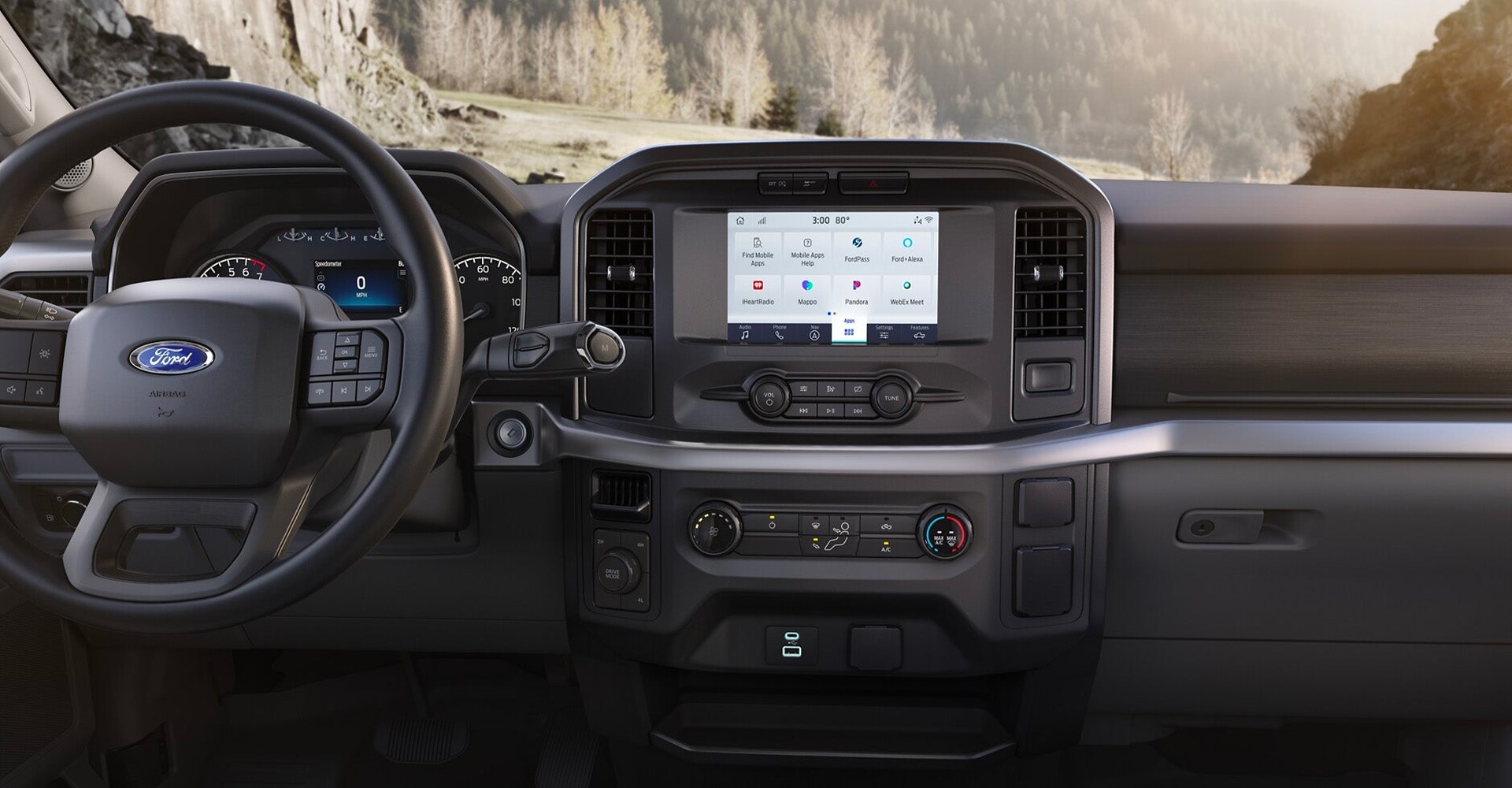 Ford F150 XLT Towing Interior