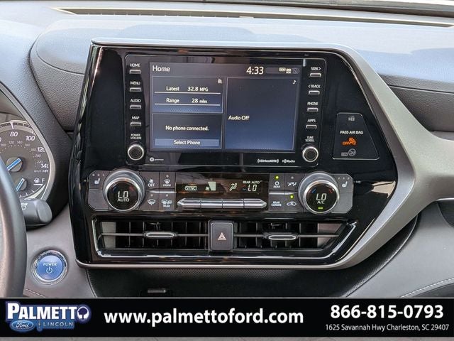 2022 Toyota Highlander Hybrid XLE