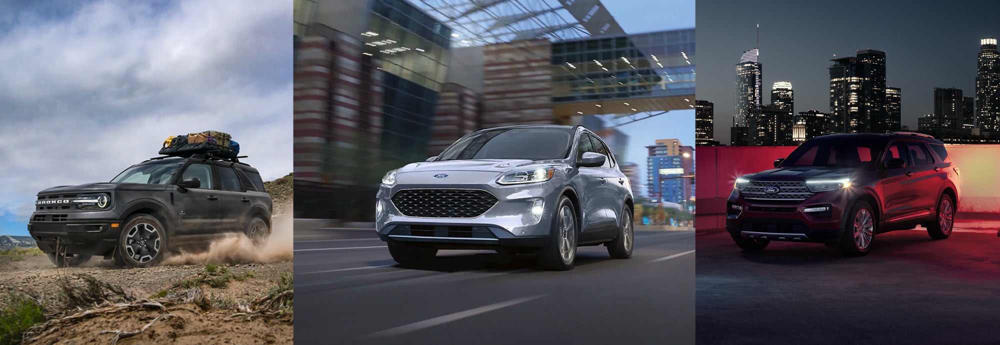 Ford SUV Lineup Charleston SC