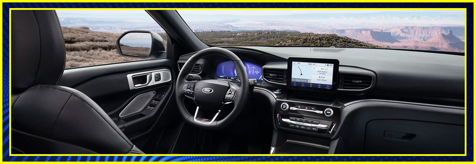 Ford Explorer ST Interior Charleston SC